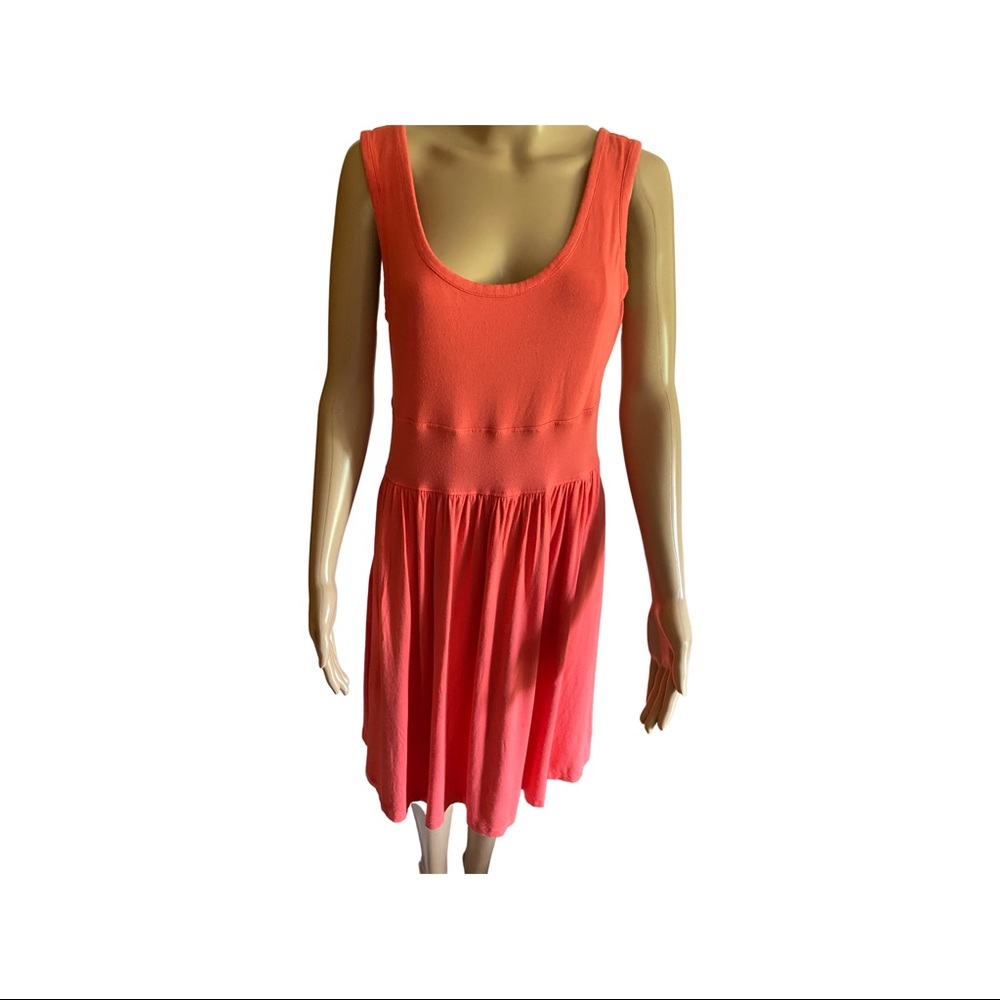 Casual orange dress